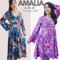 PDF-Schnittmuster: Kleid Hailey in den Gr. 34 - 50